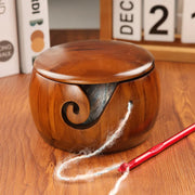 Wooden Yarn Bowl