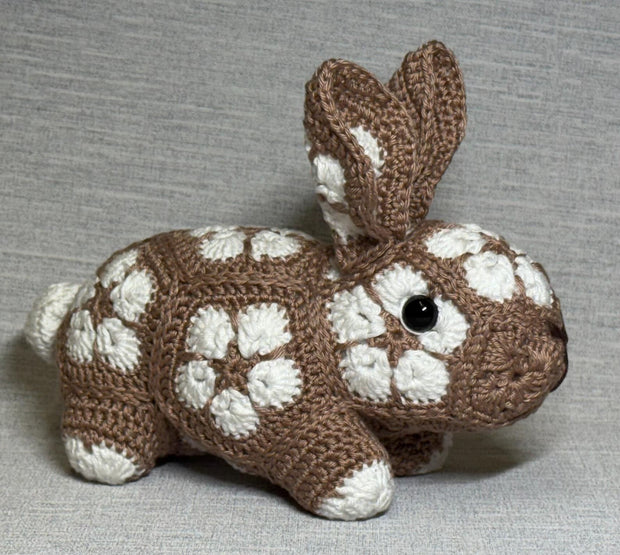 Petal the Rabbit African Flower Crochet Pattern