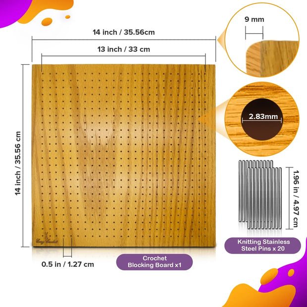 Blocking Boards for Knitting and Crochet