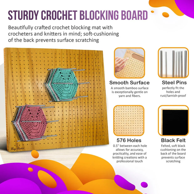 Blocking Boards for Knitting and Crochet